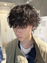 エリマ 調布(elima) 調布メンズパーマツイストスパイラルパーマッシュウルフカット