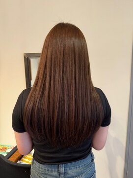 髪質改善ナチュラルストレート