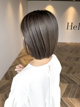 【セロ東辻井】ナチュラルハイライト/グレージュ/白髪ぼかし