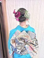 パズードコー(PSSD-CO.+5) 成人式 ヘア 生花