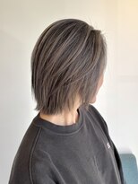 ロテ(LOTE.)&nbsp;着物ヘア/大人ガーリー/ダークアッシュ/似合わせカット/一宮