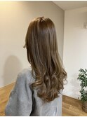 ほんのりラベンダーグレージュ・レイヤーカット