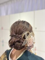 サニー 国府店(Sunny)&nbsp;金箔が似合う成人式ヘア