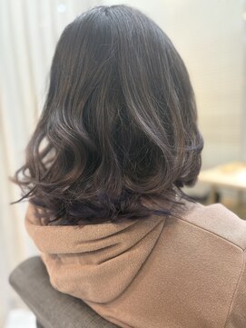 テーラヘアー 草加店(TELAHAIR) ゆるっとフワッとミィディアムボブ