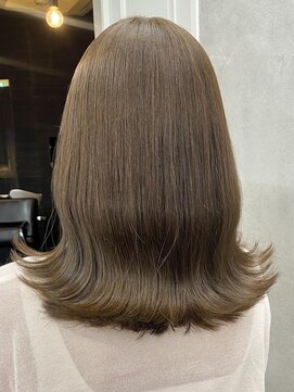 キラ 原宿(KILLA) #ブリーチなしダブルカラー＃グレージュ＃ブラウン＃ベージュ