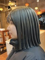 テテ(.tete)&nbsp;お客様スタイル【ブルーグレーアンブレラ】