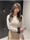 春夏大人気♪ブリーチなしで赤みのないオリーブベージュ