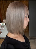 コレットヘア(Colette hair) 【Ayako】ホワイトベージュ×Bob