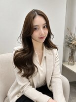 ノイズオオサカ 梅田店(NOISM OSAKA) 小顔外ハネミディアムアッシュ20代30代40代くびれミディ韓国ヘ