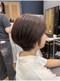 【似合わせショート×ブラウン】鎌取/林愛華