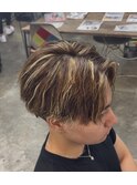 （ryuma）海外風×茶金メッシュ