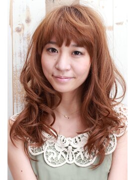 スリジェ7(CERISIER7) スリジェ☆ベージュほつれウェーブ