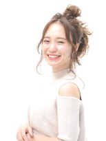 アース 上野店(HAIR&MAKE EARTH)&nbsp;ふんわり華やかアップスタイル【EARTH上野店】