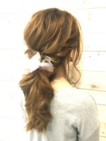 ヘアメイク エンカレッジ(HAIR MAKE encourage)&nbsp;アレンジポニーテール