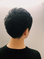 プレミアムバーバー 銀座店(PREMIUM BARBER produce by HIRO GINZA)&nbsp;スパイラルパーマ×ダウンバング／銀座／理容室