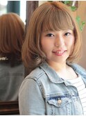 ふんわり可愛いエアリーボブルフ[下北沢/髪質改善/縮毛矯正]
