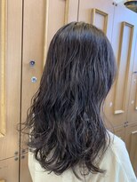 シャンティー(shanti) ナチュラルパーマ×こっくり♪ブルージュ