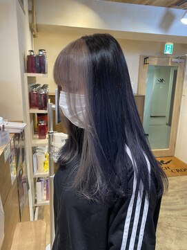 アンククロス 表参道(ANKH CROSS) ホワイトシルバー×ブルーブラック