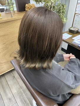 アミュゼ デフィ(amuser defi) ぱつっと外ハネボブ/20代/30代/40代