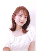 ポニーテールも可愛い人気の韓国風サイドバング