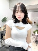 くびれヘア/レイヤーカット/インナーカラー/20代30代/渋谷