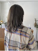 グレージュ×ハイライトカラー!