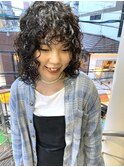 qiie/外ハネボブ/セクションカラー/グラデーションカラー