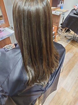 美容室 プラセル(Plaser) ハイライト＋イルミナカラー