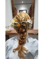 ハナココ 水戸店(hana Coco)&nbsp;成人式編みおろしヘアセット