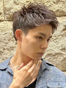 ロンドガルマン 名古屋(Lond GULLMAN) 【Lond GULLMAN江村】刈り上げ低めスパイキーショート