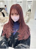 レイヤーカット韓国ヘア