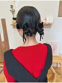 ボブアレンジ♪ツインおだんご