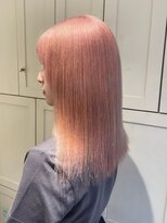 ベレーザ 渋谷(BELEZA)&nbsp;7574ニュアンスカラーカシスレッドベビーピンクハイトーンカラー