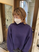 ワンバイワンクラッカ(one by one CLACCA)&nbsp;カジュアルウルフマッシュ