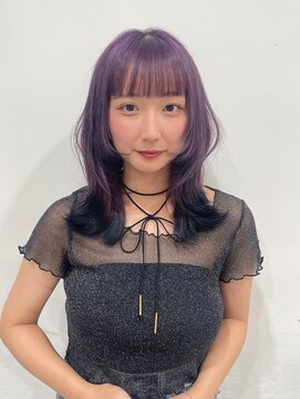 ゼスト 吉祥寺店(ZEST) ラベンダーグレージュ×エンドカラー　吉祥寺桜