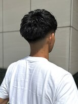 エクファフォーメン(EX-FA FOR MEN)&nbsp;カルマパーマ/ベリーショート/ダークアッシュ/ニュアンスパーマ