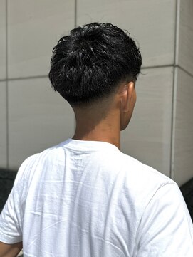 エクファフォーメン(EX-FA FOR MEN) カルマパーマ/ベリーショート/ダークアッシュ/ニュアンスパーマ