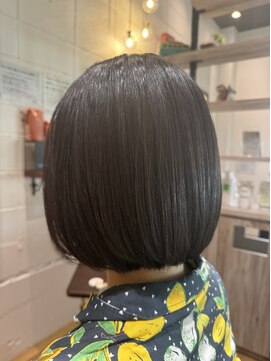 チアー ヘアリラクゼーション(cheer HAIRRELAXATION) クセ緩和ストレートボブ