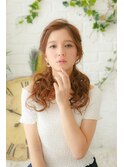 フェスやイベントにも♪ふわっと清楚なハーフアップ