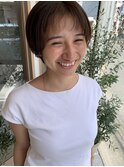 くびレイヤーエモージュ愛されショートボブ艶髪