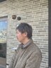 似合わせメンズカット＆頭皮ケアをしながらのカラー