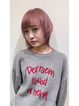 ケリーズグリーン(Kelly's Green) ウルフレイヤー&デザインピンクベージュ