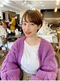 【畑中正敏】愛されショートボブ艶髪/似合わせカット