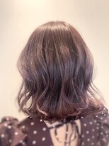 ヘアメイク クリア 本店(hair+make CLEAR) フェミニンな愛され外はねロブ　30代40代50代