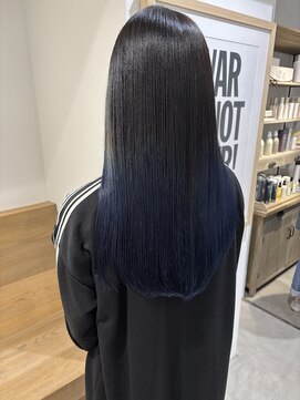 ナンバースリー 綱島店(Number Three) ツヤ艶ブルーブラック【Number Three綱島】