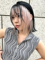 ツキ 横浜店(tuki)&nbsp;イヤリングカラー前髪インナーカラーフェイスフレーミング
