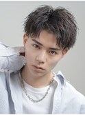 ツイストスパイラル×アップバングショート
