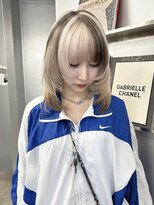 ペレ アネックス 大阪梅田茶屋町店(PELE ANNEX)&nbsp;くびれヘア/アプリコットオレンジ/夏のヘアアレンジ/梅田