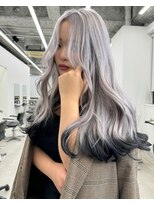 リノート バイ エゴル 太田川(Linoet by ENGOL)&nbsp;シルバーアッシュ/エンドカラー/ハイトーンカラー