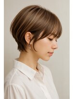 サイクル(CYCLE)&nbsp;[ショート/ボブ/ブリーチなしダブルカラー/ダブルカラー]